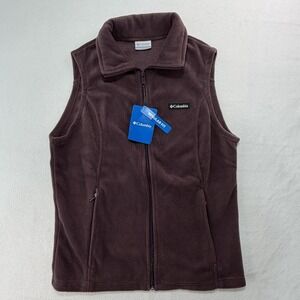 Columbia NWT M Women's Fleece Vest Outdoor Hiking Warm Winter